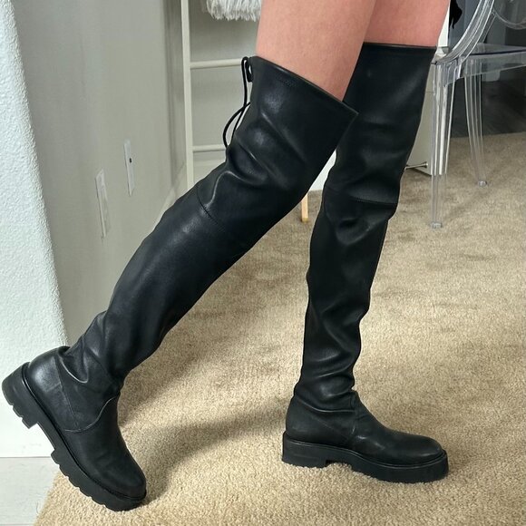 Stuart Weitzman Lowland Ultra Lift Over the Knee Boots size 10 - Picture 7 of 7